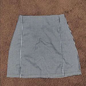 RARE Brandy Melville gingham skirt